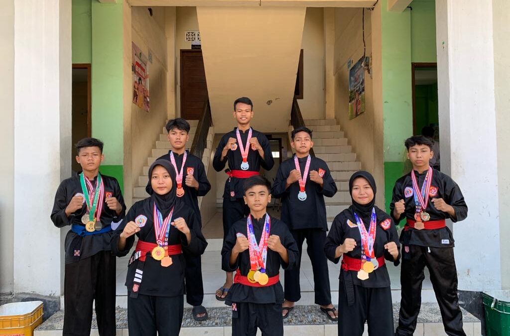 Kegiatan Pencak Silat Siswa MTs Al-Muhajirin