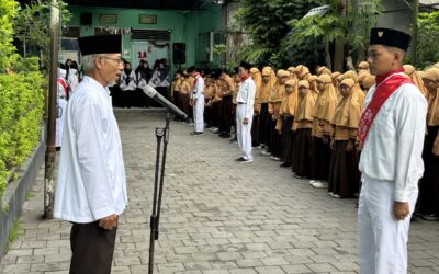 Upacara Kemerdekaan 17 Agustus di MTs Al-Muhajirin